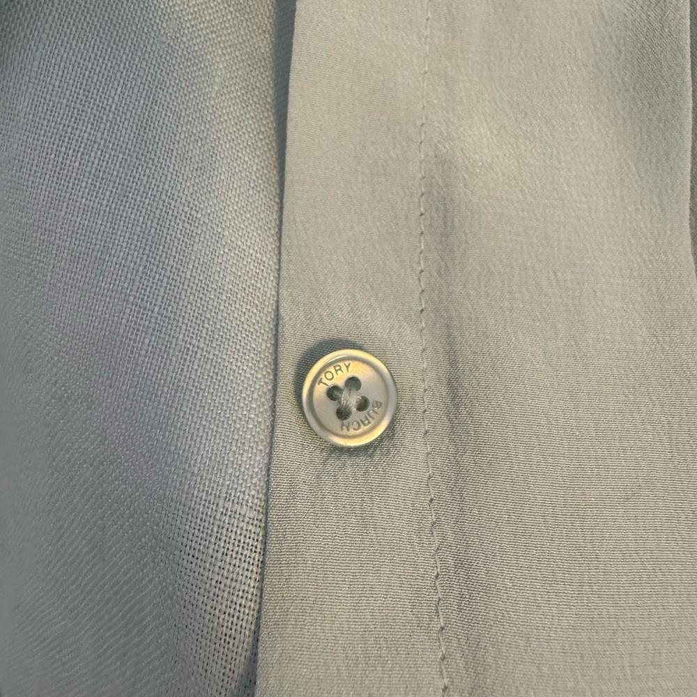 Tory Burch Linen and Silk Blouse - Picture 3 of 8